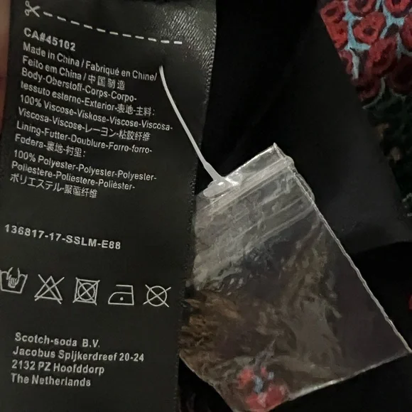 Scotch & Soda Leopard & Lillies Mini Dress from Anthropologie (Size 2) - Picture 13 of 13